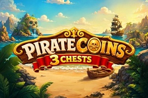 Pirate Coins: 3 Chests